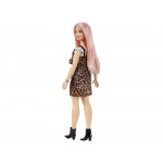Barbie v leopardích šatôčkach a ružovými vláskami 